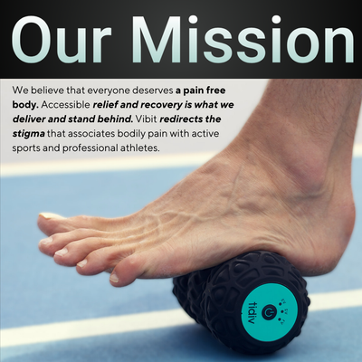 Tragbare vibrierende Massagerolle - Vibit ROLL