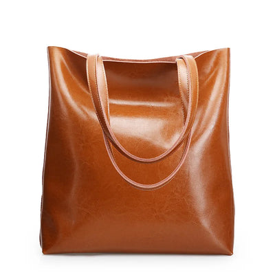 diana™ – klassisk tote bag i skinnimitasjon