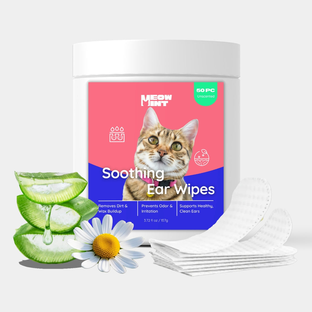 MeowMint™ Beruhigende Ohrentücher