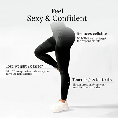 Leggings 3D | Black